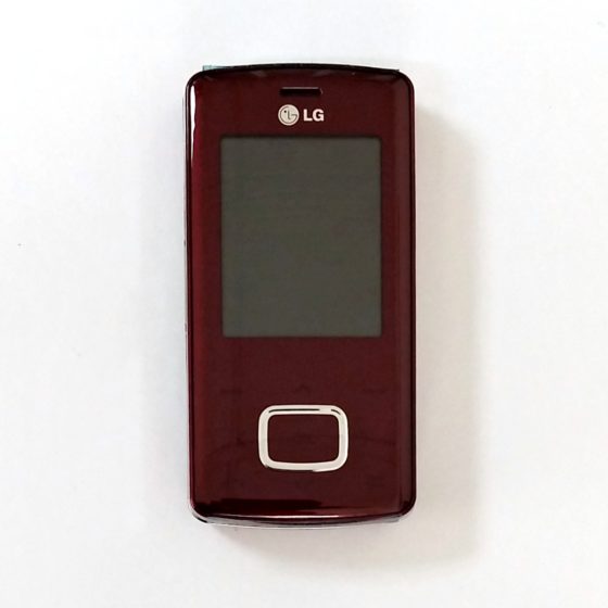 LG KG800 Chocolate Wine Red (2)